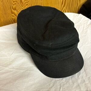 Nat’l Velvet Women’s  Sherpa Cadet Black Cap